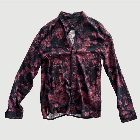 Dark Rose Buttondown (Slim Fit) - Picture 1 of 2